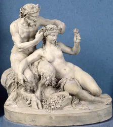 Satyr Crowning a Bacchante, 1770